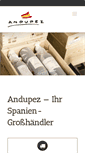 Mobile Screenshot of andupez.de